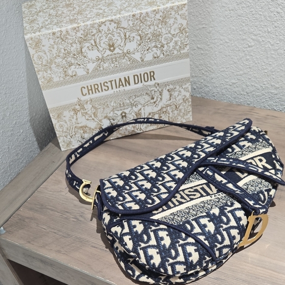 Blue Shoulder Bag - Picture 1 of 8
